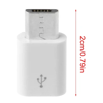 1 шт. адаптер Mini USB 3.1 C для подключения к USB-разъему Type C в Micro USB конвертер