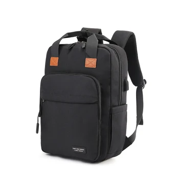 15,6-дюймовый водонепроницаемый рюкзак для компьютера, новые мужские рюкзаки для поездок на работу, простая и стильная деловая сумка из ткани Оксфорд, дорожная сумка