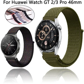 20-22 мм Нейлоновый Ремешок Для Huawei Watch GT 3 GT3 Pro 46 мм SE Ремешки Для Умных Часов Huawei GT 2 4246 мм Сменный Ремешок Для часов Runner