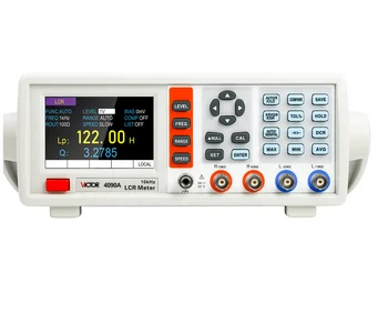 4090A 5-значный цифровой настольный мостовой измеритель LCR RS232 (или 485) с регулируемым напряжением 1500 мВ.