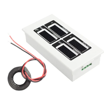 PZEM-004 Однофазный счетчик электроэнергии, Красный светодиодный дисплей, Электрические приборы, Вольт-ампер, Ватт, кВтч, индикатор TTL Modbus