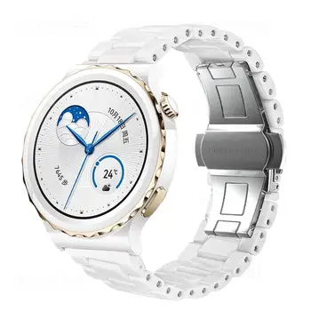 Керамический Ремешок для часов Huawei Watch GT 3 Pro 43 мм 46 мм Ремешок для Смарт-часов Huawei GT 3 2 46 мм 42 мм Браслет GT 2 Pro