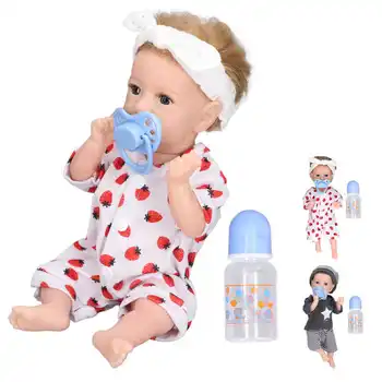  Кукла с гибкими конечностями, реалистичная кукла для новорожденных, съемный силикон для детей старше 3 лет для домашних игр