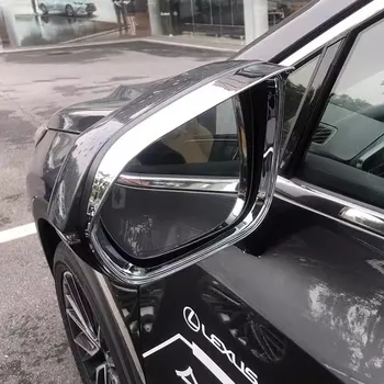Леворульный Автомобиль Внешнее Зеркало Заднего Вида Дождь Рамка Для Бровей Отделка Стайлинг Автоформовочные Аксессуары Для Lexus NX 2022 2023