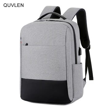 Мужской рюкзак с USB-зарядкой, многофункциональные водонепроницаемые деловые сумки для ноутбука, 15,6-дюймовый мужской повседневный портативный рюкзак