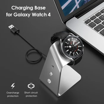 Простая универсальная подставка для зарядки смартчасов Smartwatch для Samsung Galaxy Watch 4 Classic 4044 мм Подставка для зарядного устройстваДокстанция кронштейн