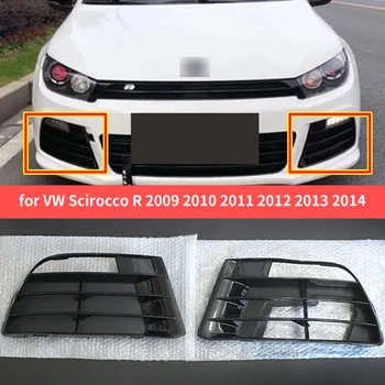 Подходит для Volkswagen Scirocco R 2009 2010 2011 2012 2013 2014, решетка переднего бампера автомобиля, противотуманная фара 1