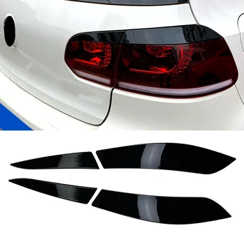 Накладка на заднюю фару автомобиля, накладка для бровей, наклейка на лампу головного света 2009-2012 Golf 6 MK6 2