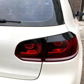 Накладка на заднюю фару автомобиля, накладка для бровей, наклейка на лампу головного света 2009-2012 Golf 6 MK6 3